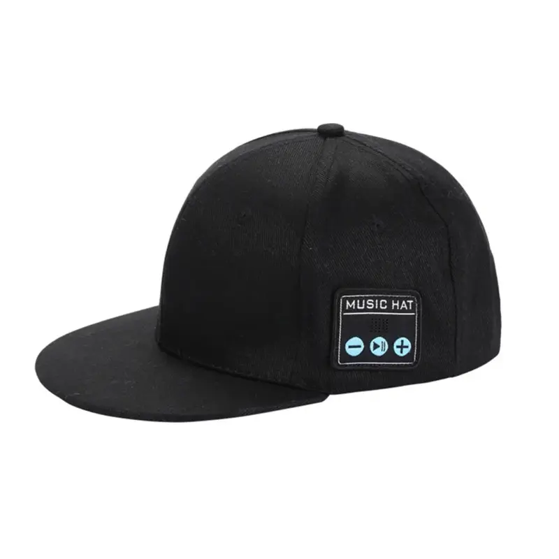 Bluetooth Music Baseball Cap with Built-in Wireless Speakers & Microphone | Hands-Free Calling | Rechargeable