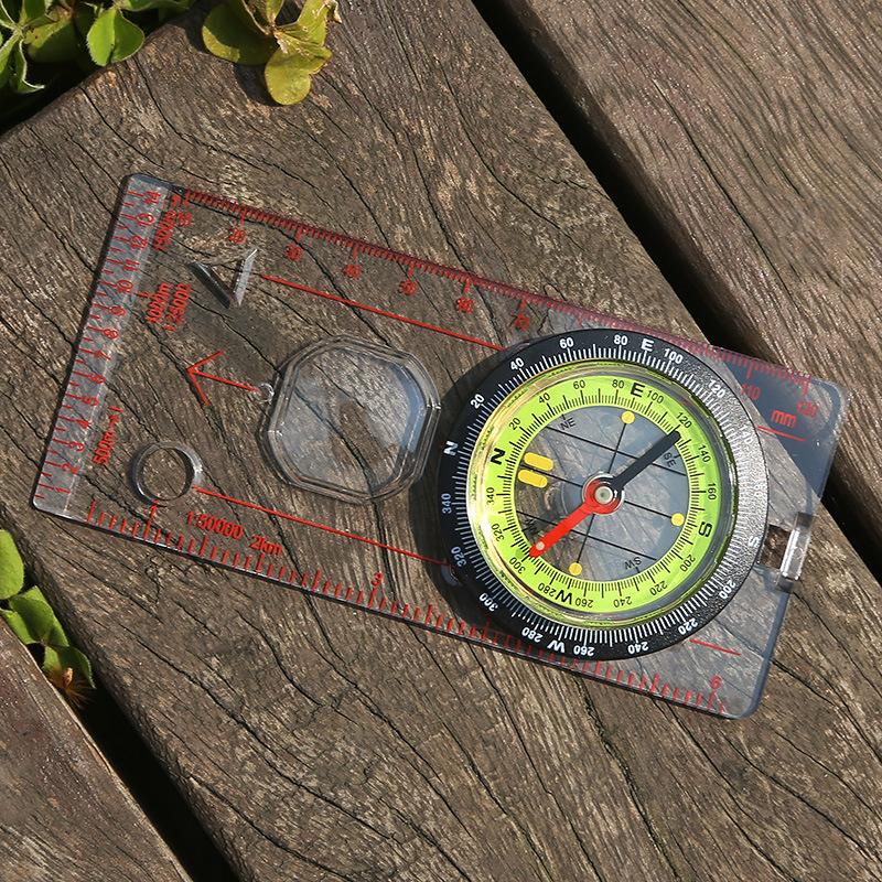Multi-function Compass Map Ruler