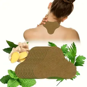 QIANCAOTANG Herbal Heating Patches 10 Pcs/box for Pain Relief- Gentle Waterproof, Sweatproof, Hot Pack Compress for Shoulders, Neck, Back, Waist & Hands