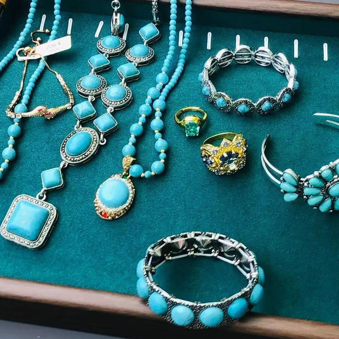 Necklace, Bracelet, Ring Jewelry Set05