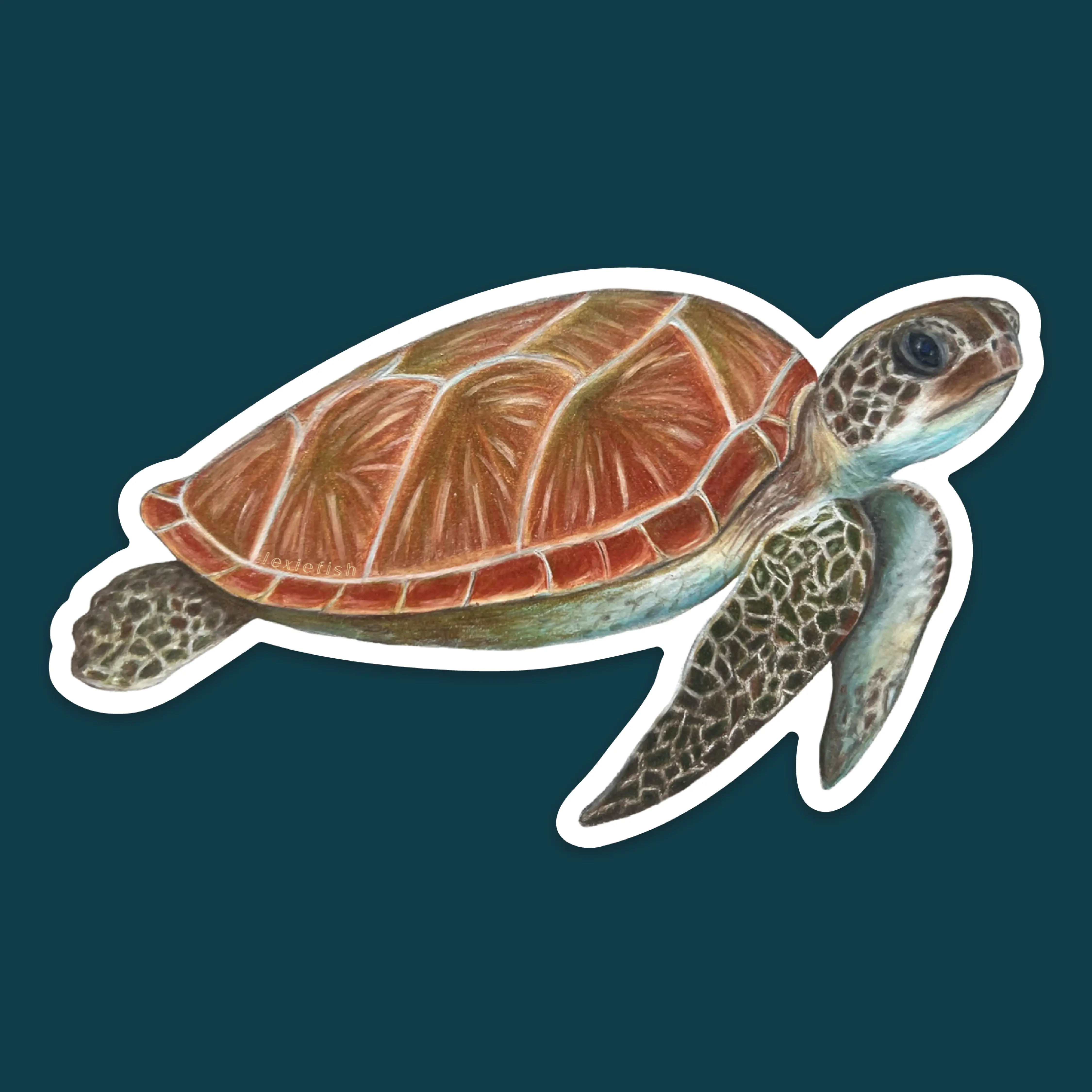 Honu Sticker