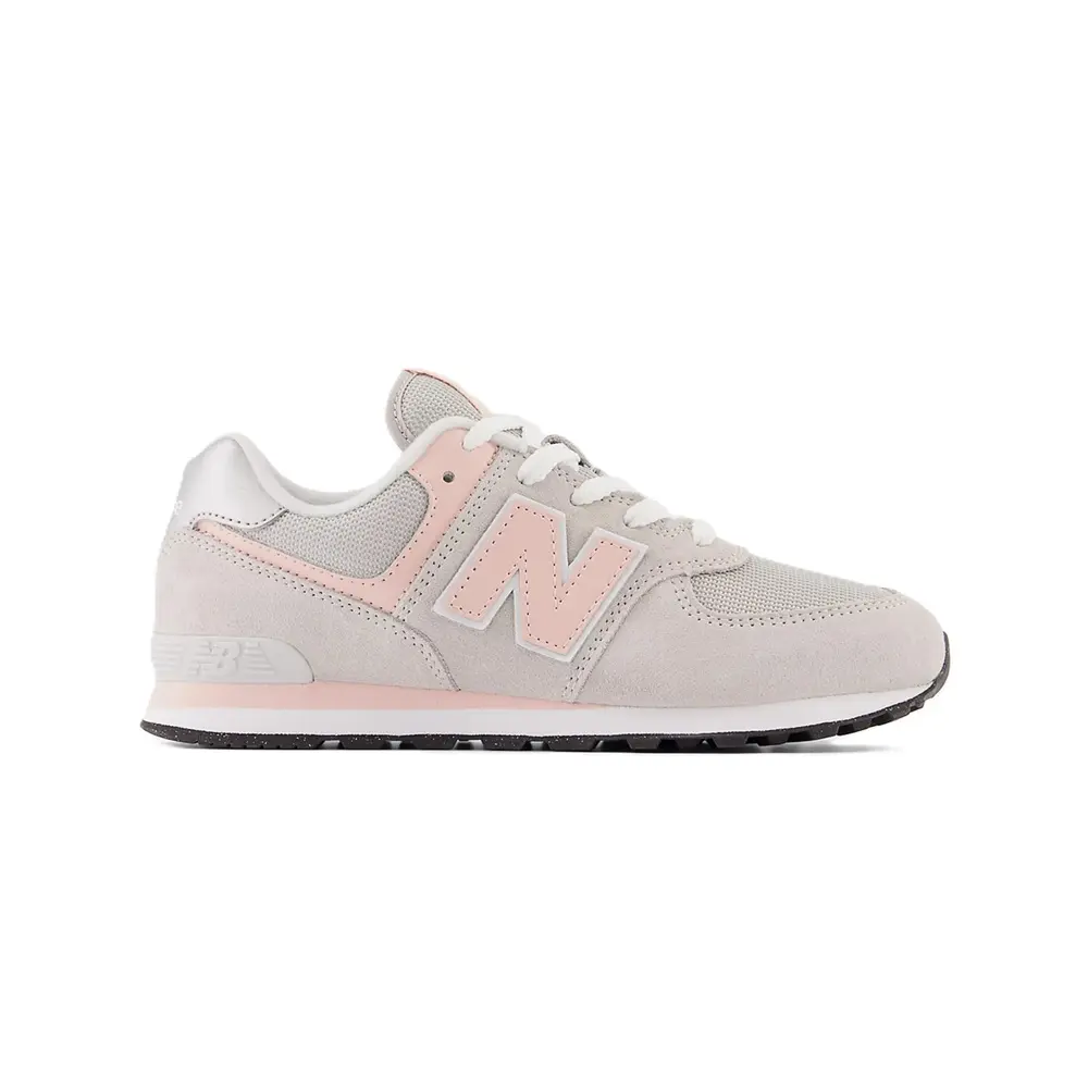 Little Kid's New Balance 574 Core Grey Pink (PC574EVK)