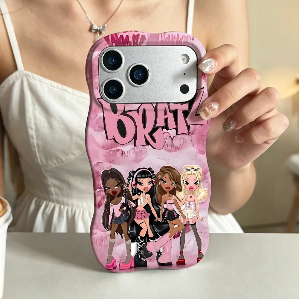 Doll Phone Case， Trendy Style，compatible with iPhone 17 Pro Max 17 Air 17Pro 16 Plus 15 14 13 12 11 Pro Max， Fashionable Doll Collection Case， Vibrant Doll Art Design， Cute Doll Inspired Accessory， Chic Doll Aesthetic Protective Cover