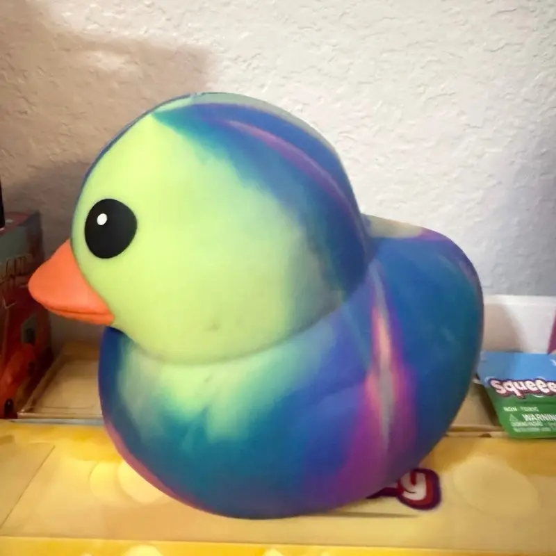 jumbo squishy DUCK - jumbo squeezy - stress relief toys
