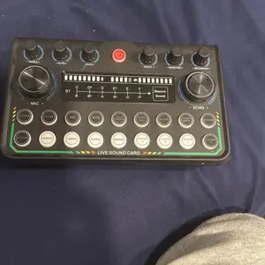 Live sound card mixer