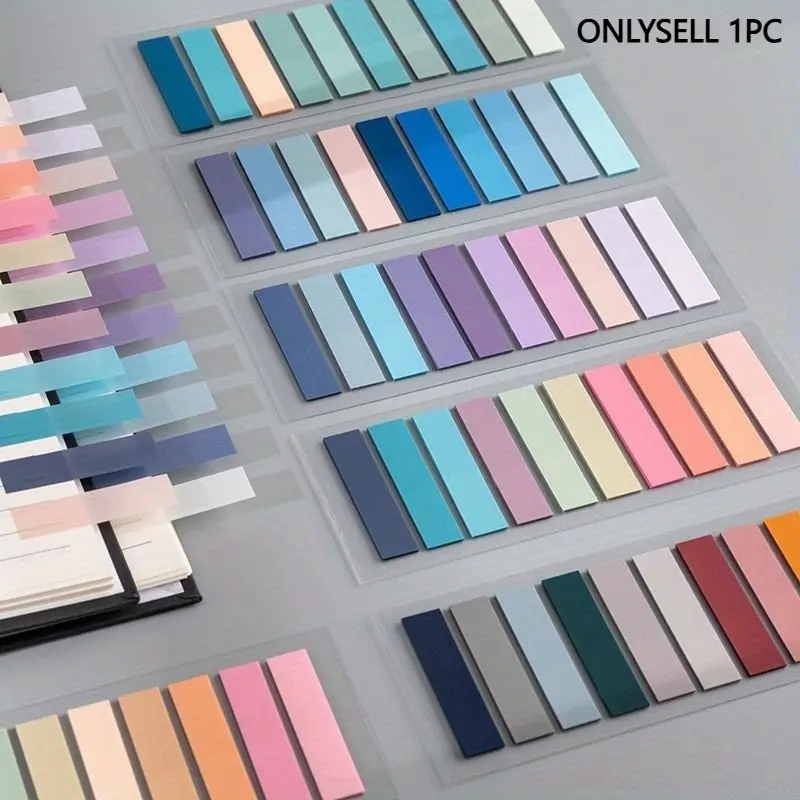 200 Sheets Posted It Transparent Sticky Note Index Adhesive Tabs Arrow Flags Sticky Note for Page Marker Planner Self Adhesive Stickers Office School