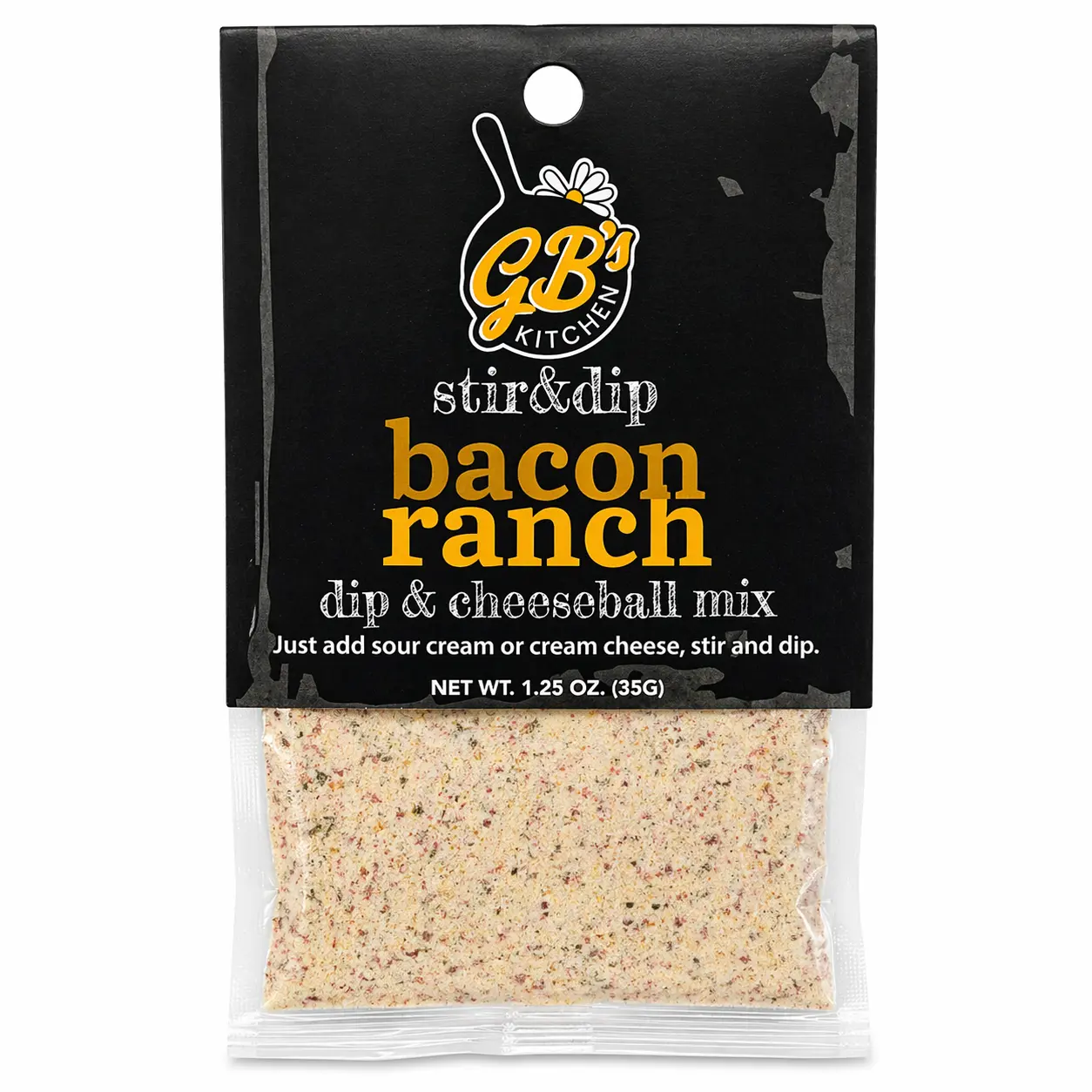 Bacon Ranch Dip & Cheeseball Mix | 1.25 oz | GB's Kitchen
