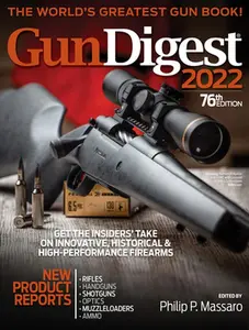 USED-Gun Digest 2022, 76th Edition: The World's Greatest Gun Book! (Paperback)