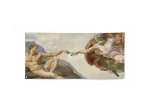 Creation of Zadam Wall Flag Durable Decorative Tapestry Print