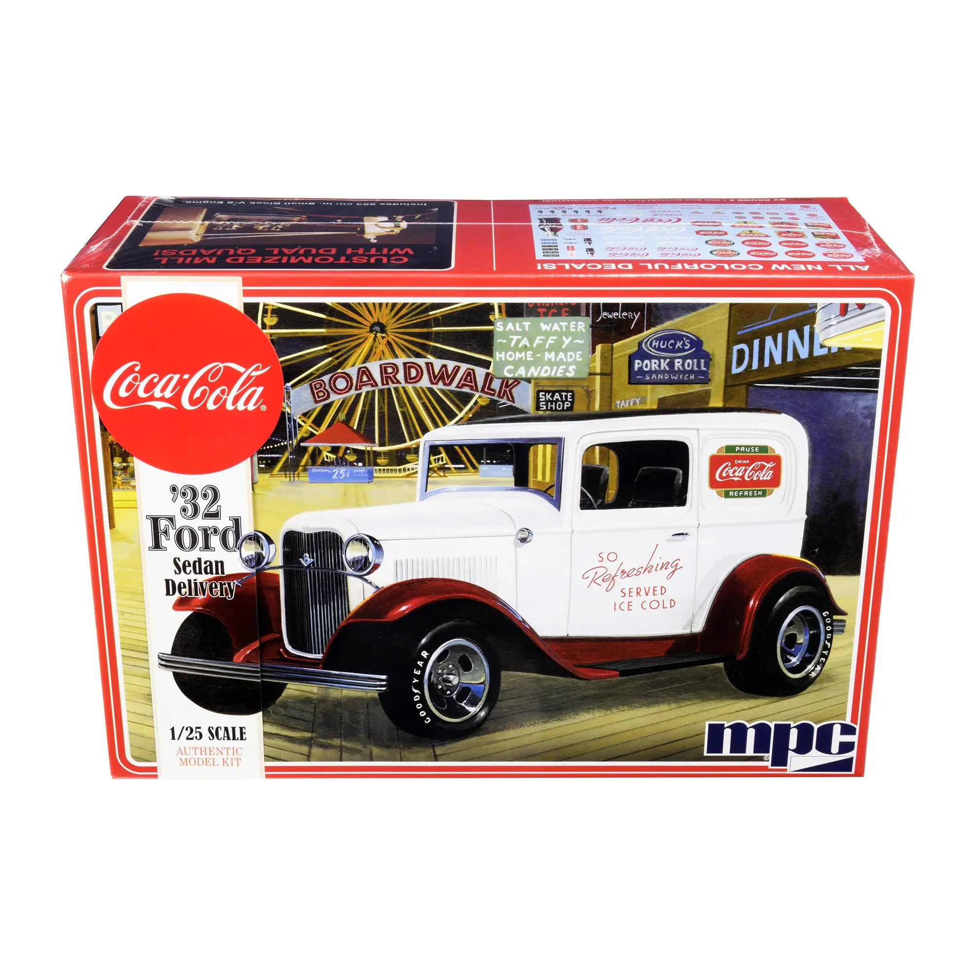 Skill 3 Model Kit 1932 Ford Sedan Delivery "Coca-Cola" 1/25 Scale Model by MPC