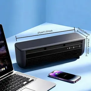 【Not an air conditioner】Portable Ice Mist Rechargeable Fan | Semiconductor Chip | Wall-Mountable | Suitable for Kitchen, Outdoor, and RV Use | 6000mAh High-Performance Battery.