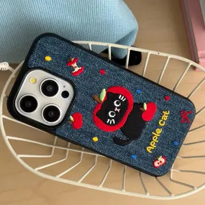 Phone Case, Decorative Phone Protector Cover, Protective Phone Accessories Compatible with iPhone 16 Pro Max 15 Pro Max 14 Pro 13, Casing, Durable Cover