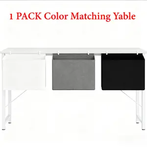 Color Matching Table Storage Box – Free Gift with Table Purchase, Included in the Table Packaging Box, Not for Sale Separately Shipping With Desk Organiser Pack