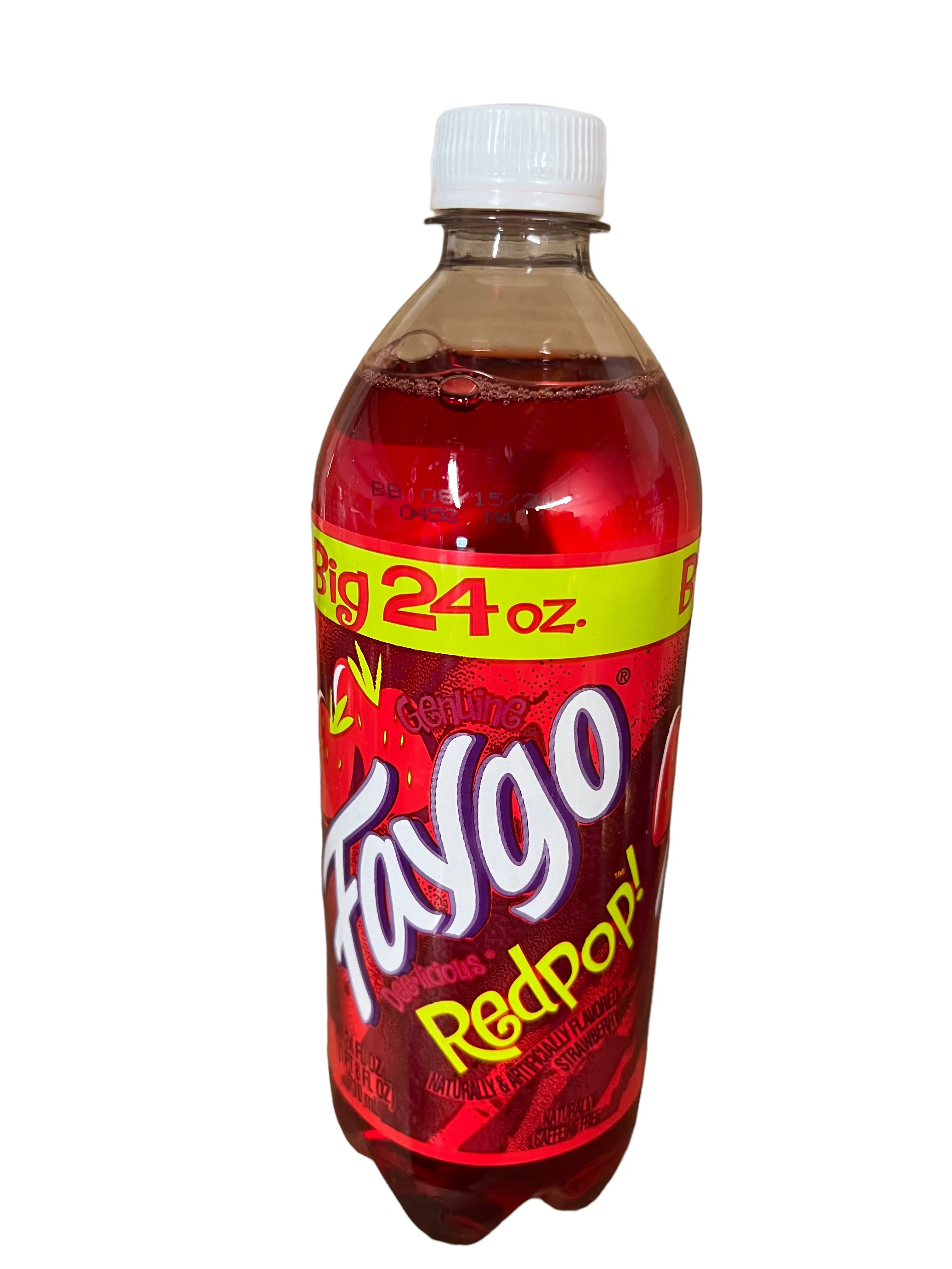 Faygo Pop Redpop Soda 24 oz Bottle (1 Bottle) Faygo Pop Redpop Soda 24 oz Bottle (1 Bottle)