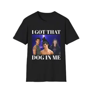 Jacob Black Werewolf Funny Shirt - Twilight Team Jacob Tee For Fans Cotton Fit