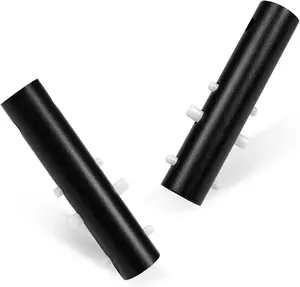 POOLWHALE Pool Net Handle, Aluminum Adapter with EZ Clip for Pool Attachments and Standard Pool Poles, Easy Connection (2 Pack)