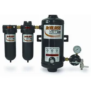 Itw Devilbiss DV130026 3 Stage Desiccant Air Dryer System, Wall Mount, 25Cfm Flow