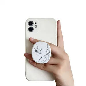 Crystal Stone Phone Grip and Extension Stand, Natural Gemstone Replacement Top Accessory for iPhone iPad Kindle Mobile Devices