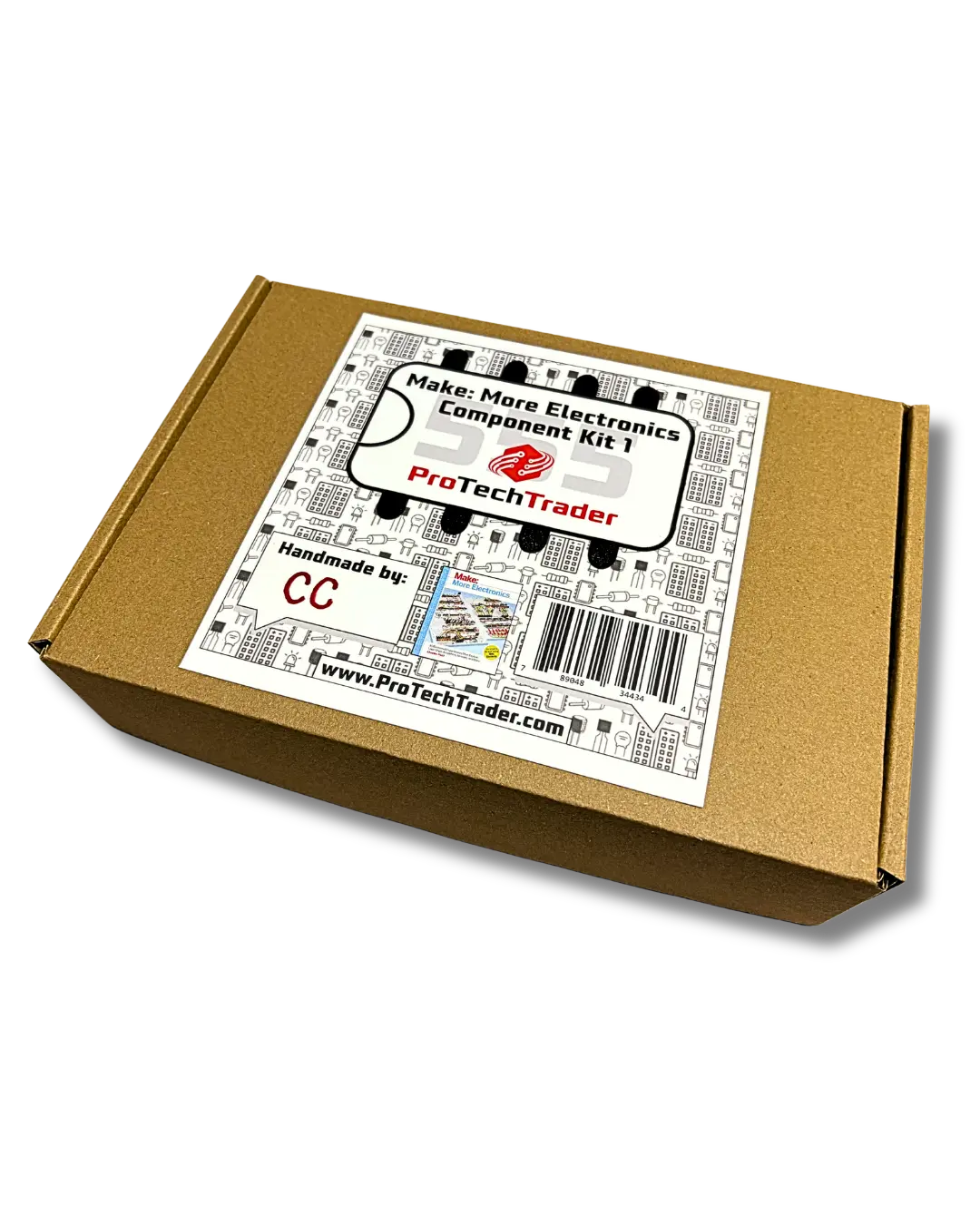 Make: More Electronics Kit Component Pack 1 Follows Experiments 1-14 from Charles Platt's Sequel to Make: Electronics Book | Educational Accessories for Learning STEM DIY Projects with Electronic Circuits