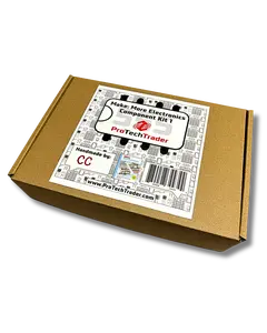 Make: More Electronics Kit Component Pack 1 Follows Experiments 1-14 from Charles Platt's Sequel to Make: Electronics Book | Educational Accessories for Learning STEM DIY Projects with Electronic Circuits