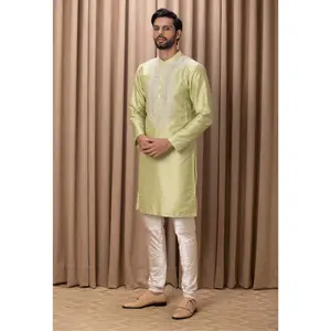 Vahid mint green kurta and pant