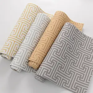 Self-Adhesive 3D Linen Texture Wallpaper Roll, 10 Meter Long, Easy Peel and Stick Design, Home Decoration Wallcovering, Decorative Wallpaper