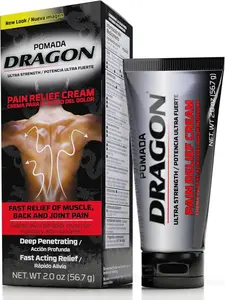 Dragon Ultra Strength Pain Relief Cream for Muscle, Back, Arthritis and Joint Pain, Deep-Penetrating & Fast-Acting Topical Rub , 2 Ounce - 1 Pack