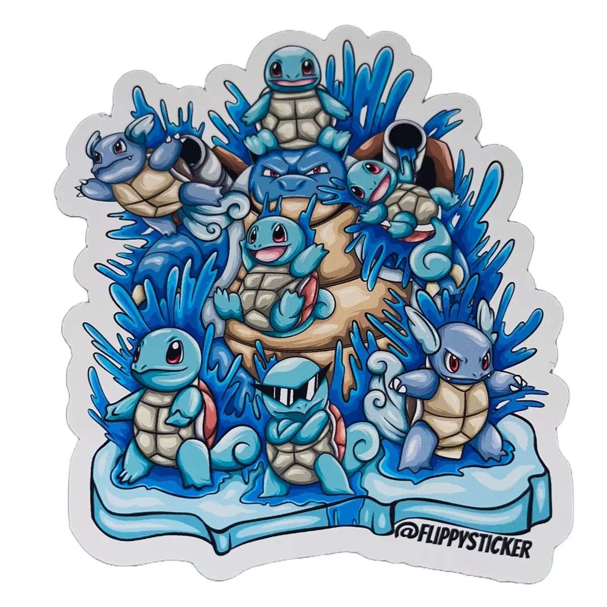 le Evolution Sticker Officially Licensed Pokemon - TikTok Shop
