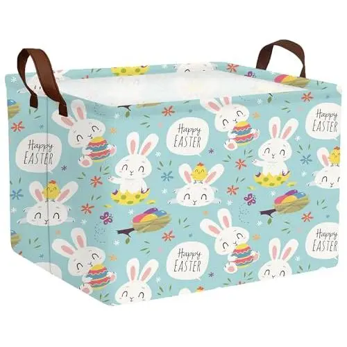 Flower Rabbit Holding Egg