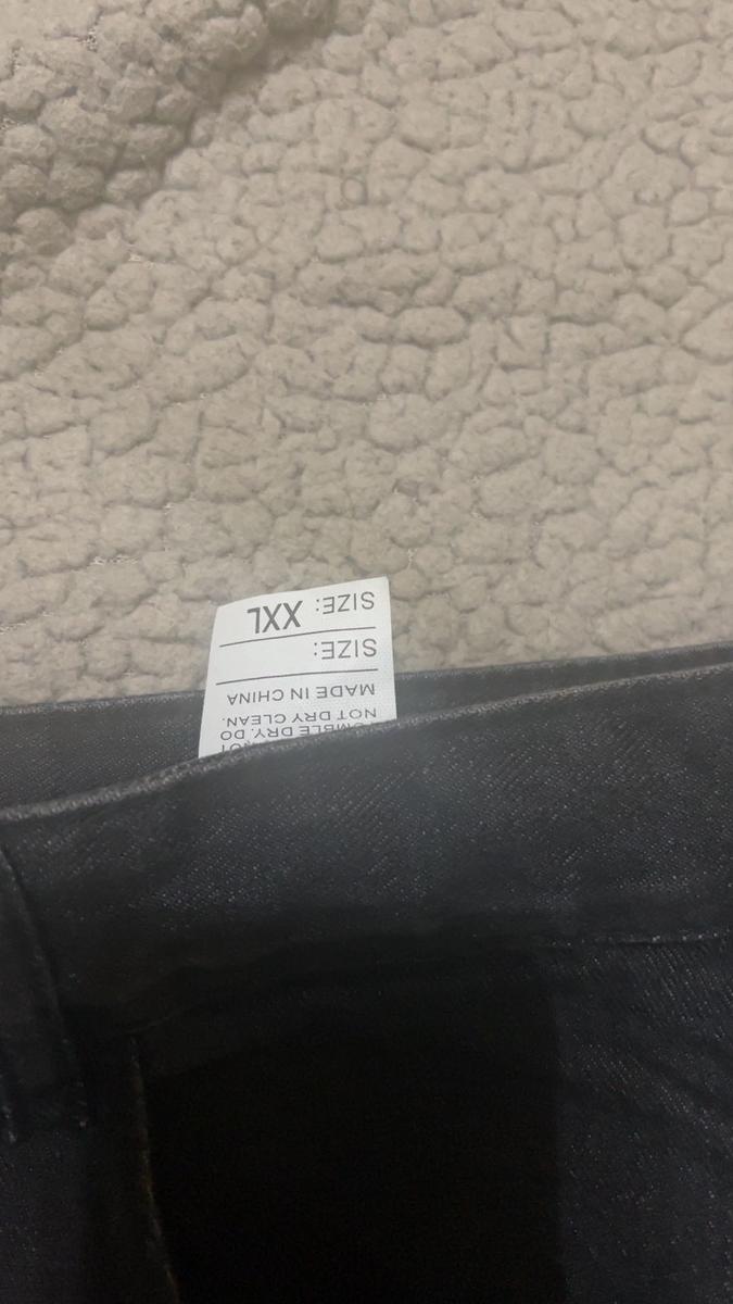 Item: Black Gray, XXL