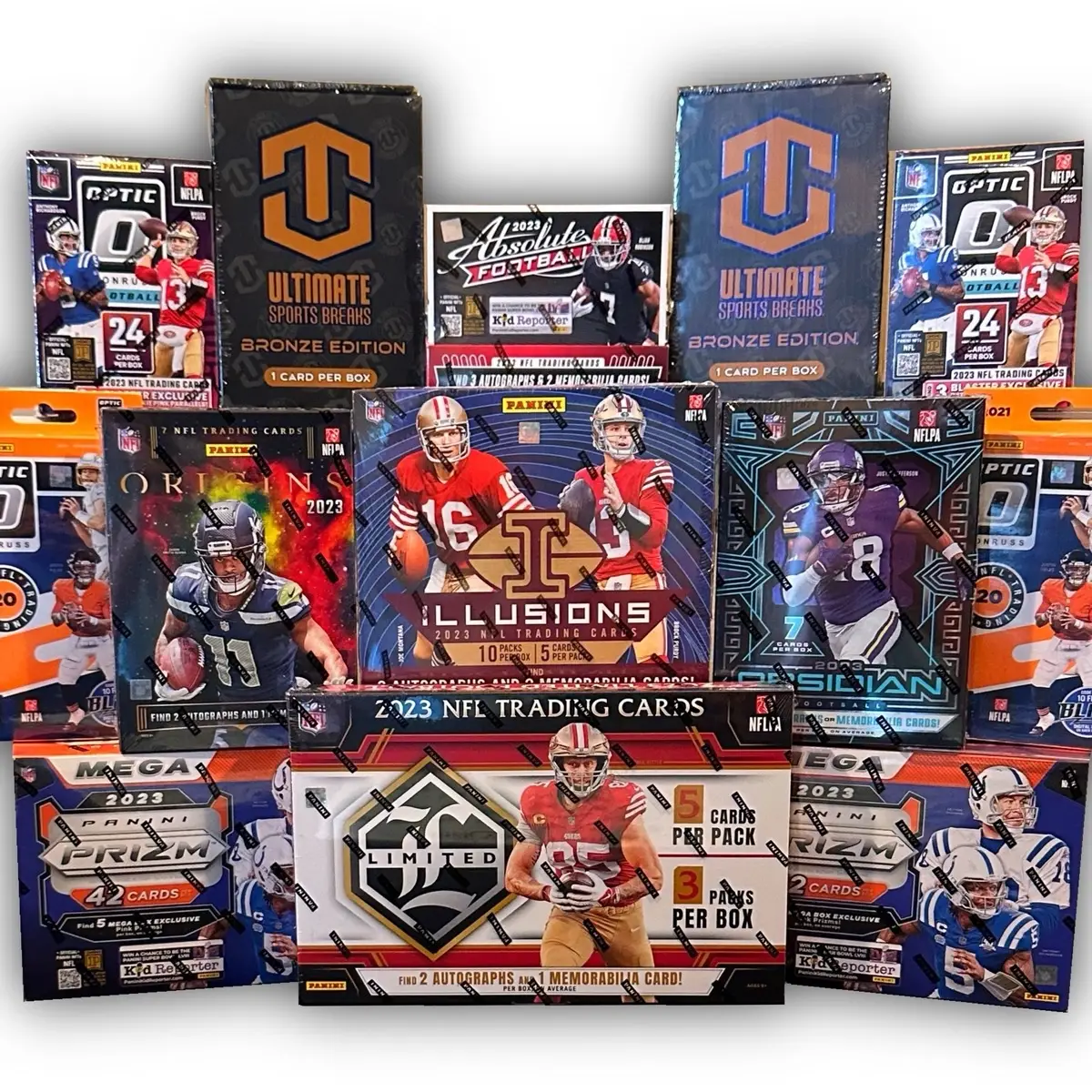 13 Box Pick Your Team Panini Hobby Box Football Break