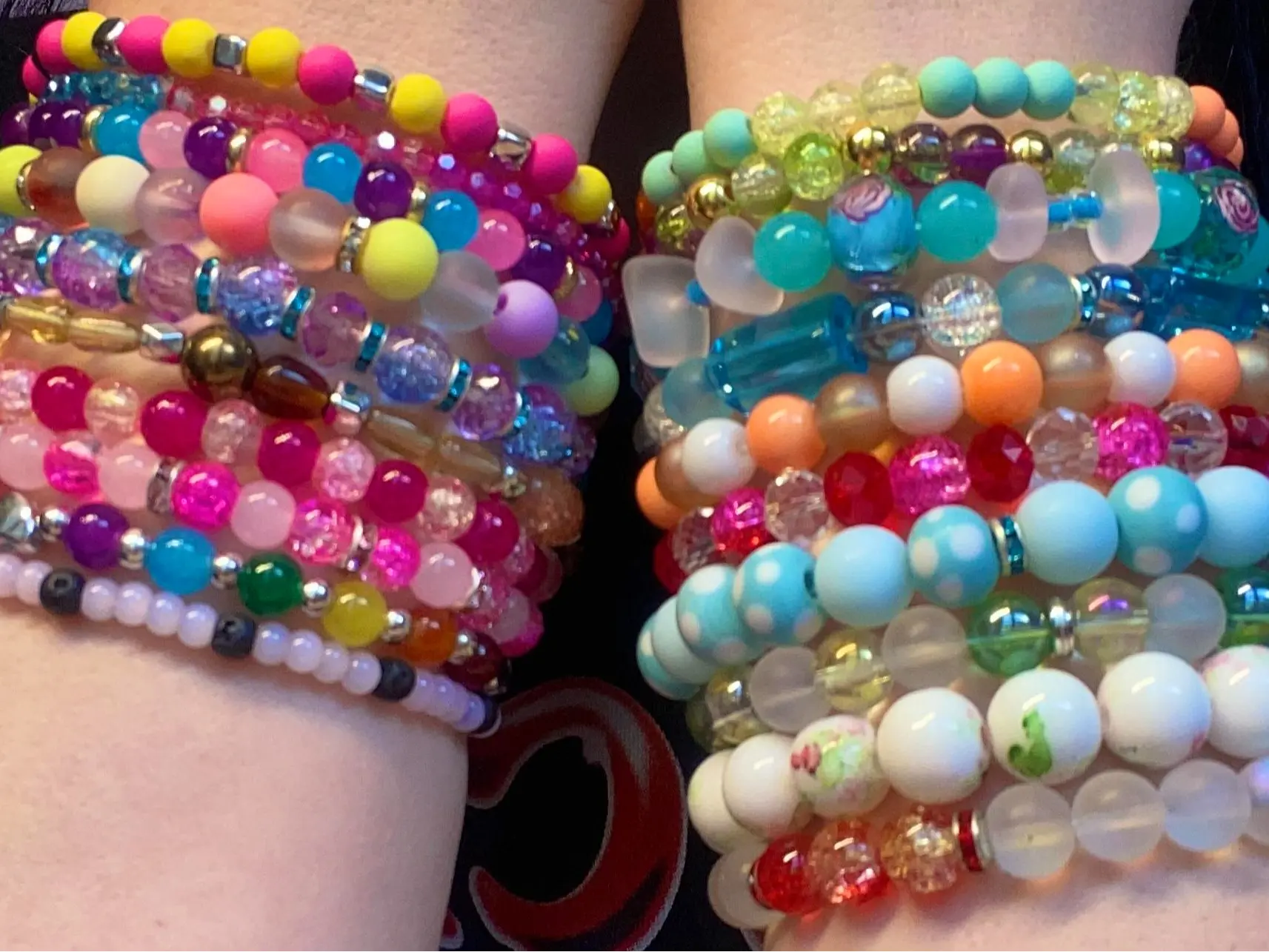 Assorted Handmade Beaded Bracelets Assorted Handmade Beaded Bracelets