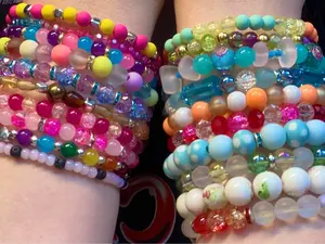 Assorted Handmade Beaded Bracelets