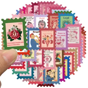 50pcs Inspirational Feminist Stickers, Sticker Packs, Women's Lib, Girl Power, Equal Rights Vinyl Stickers for Water Bottles, Laptops, Luggage