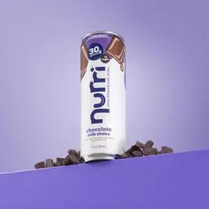 Nurri - 30g Protein Ultra Filtered Milk Shake – Chocolate - Lactose Free, Low Sugar, 150 Calories, 10 Vitamins and Minerals - 11 fl oz, 10 Cans