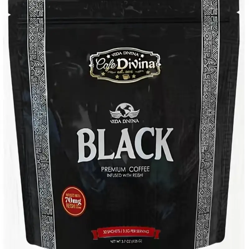 Vida Divina  Black Instant Coffee – 30 Sachets