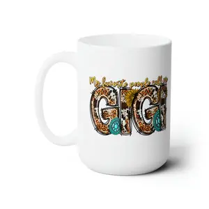 Mother's Day 15 oz. Mug: "My favorite people call Me Gigi" (MDAY-0106)