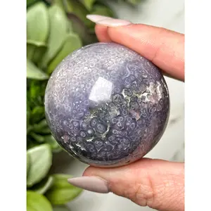 Grape Agate Sphere - #14