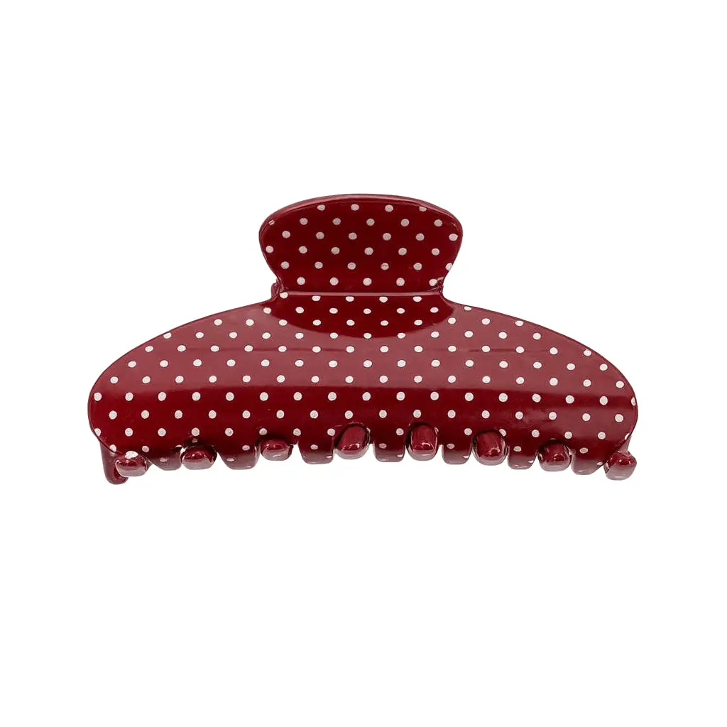 RPZL Acetate Polka Dot Claw Clips