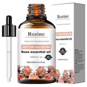ROZINO-Rose Essence Serum Oil Daily Facial Fragrance Jojoba Moisturizer Repair Sensitive Soothing