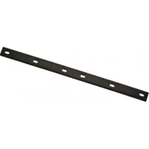National Hardware  20 x 1.5 x 0.25 in. Stainless Steel Heavy Duty Mending Plate, Black