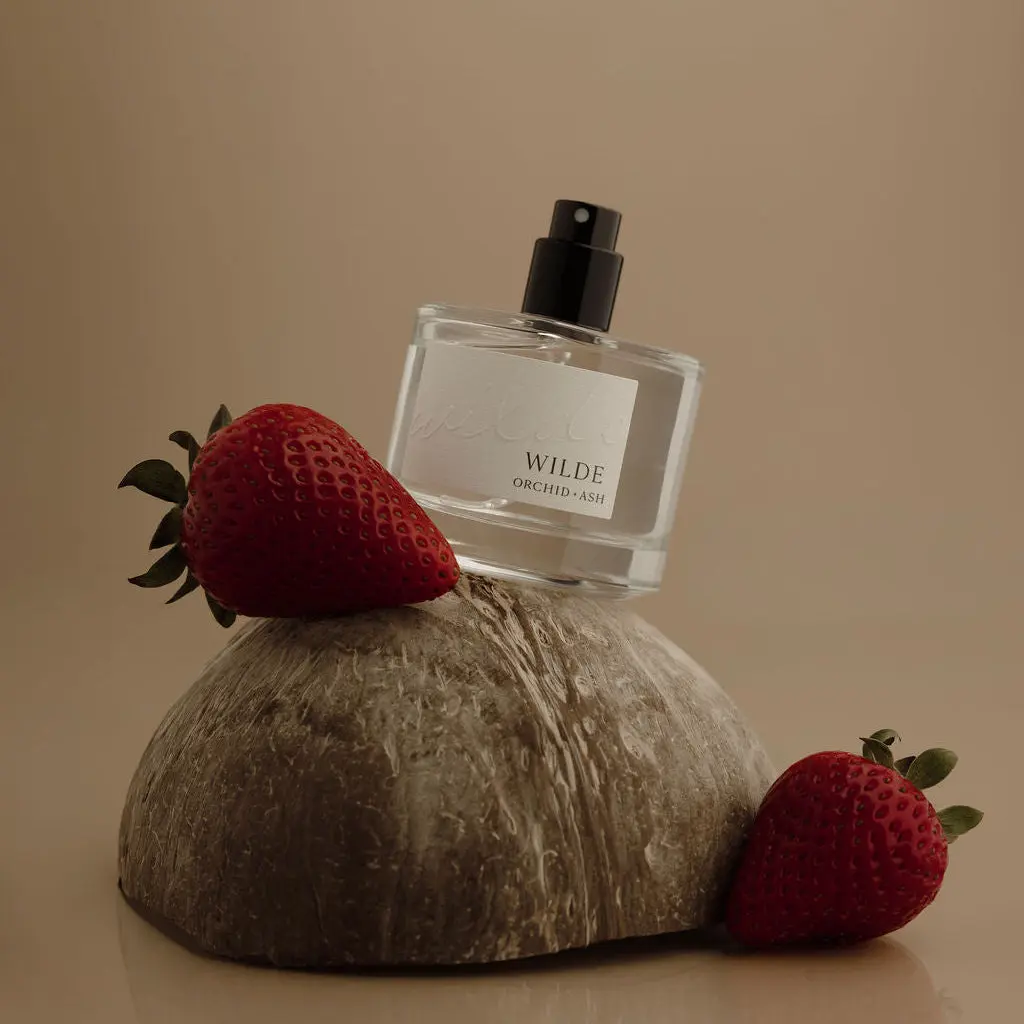 WILDE Perfume | strawberry, coconut milk + musk perfume