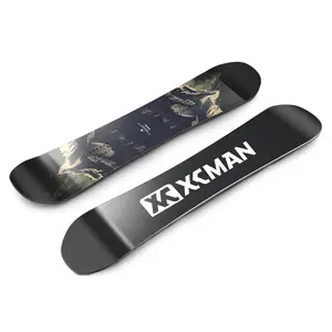 XCMAN 2025 Camber True Twin Chthonic Mirage Snowboard for Beginners All Terrain Durable Floral Design True Twin Rainbow Cheese Chase