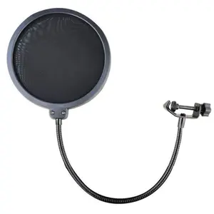 Microphone ultrasonic spray proof mesh cover large double-layer recording microphone spray proof broadcasting spray proof mesh