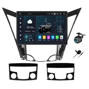 13" 2+64GB Android 13 Car Radio for【Hyundai Sonata 2010-2014】 Wireless Carplay Android Auto, Touch Screen Car Stereo GPS Navi, WiFi, Bluetooth, Backup Camera, FM RDS Radio, EQ DSP, SWC Online And Offline Maps