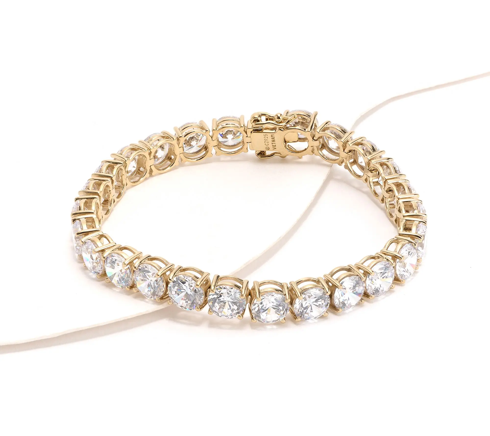 Diamonique Classics Tennis Bracelet, Sterling Diamonique Classics Tennis Bracelet, Sterling
