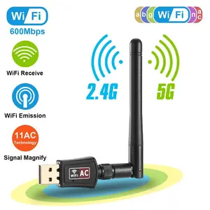 USB Wi-Fi Adapter AC600Mbps 5G/2.4G