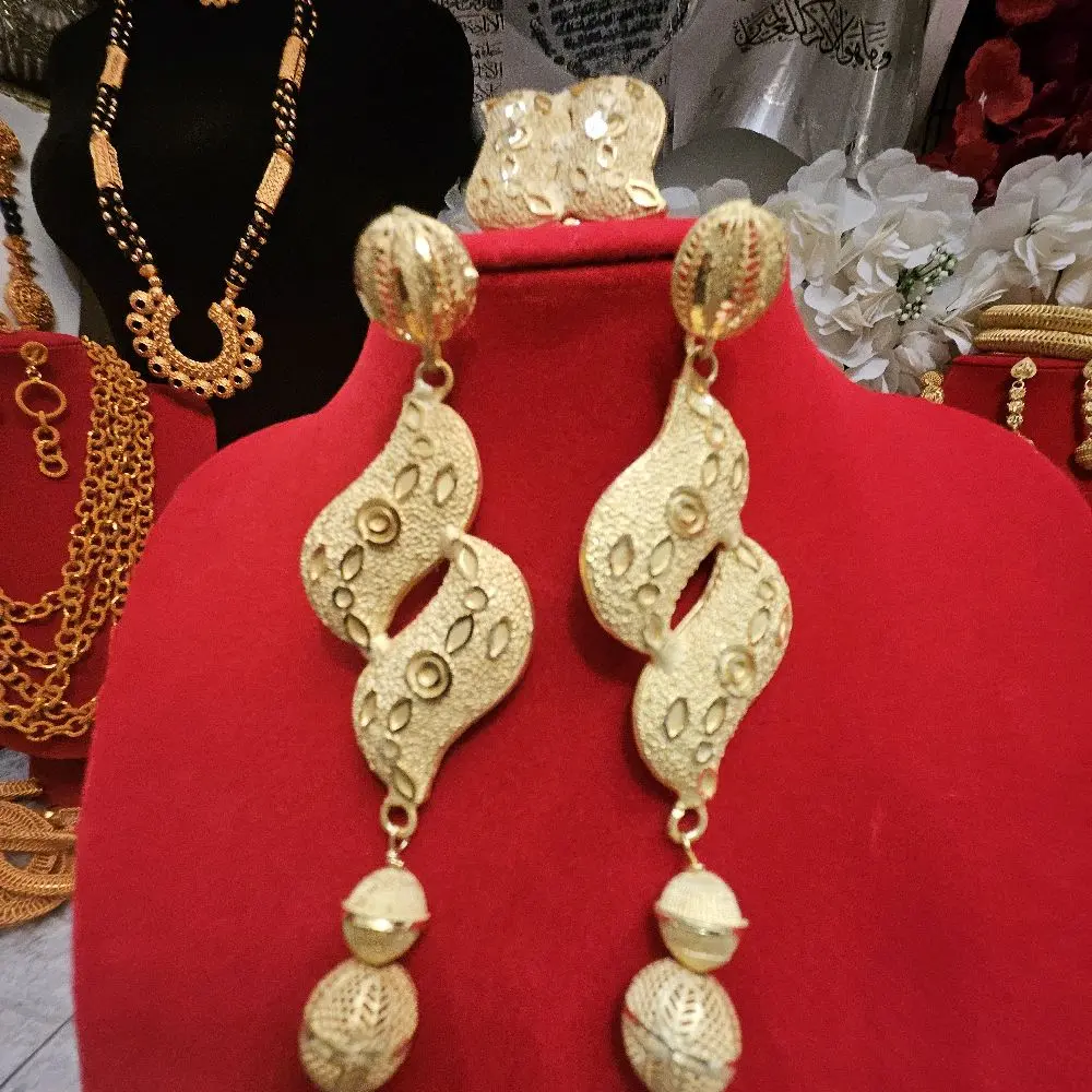 5.Grames Traditional Earrings with Intricate Filigree Design - Perfect for Any Occasion - Fashion Accessory