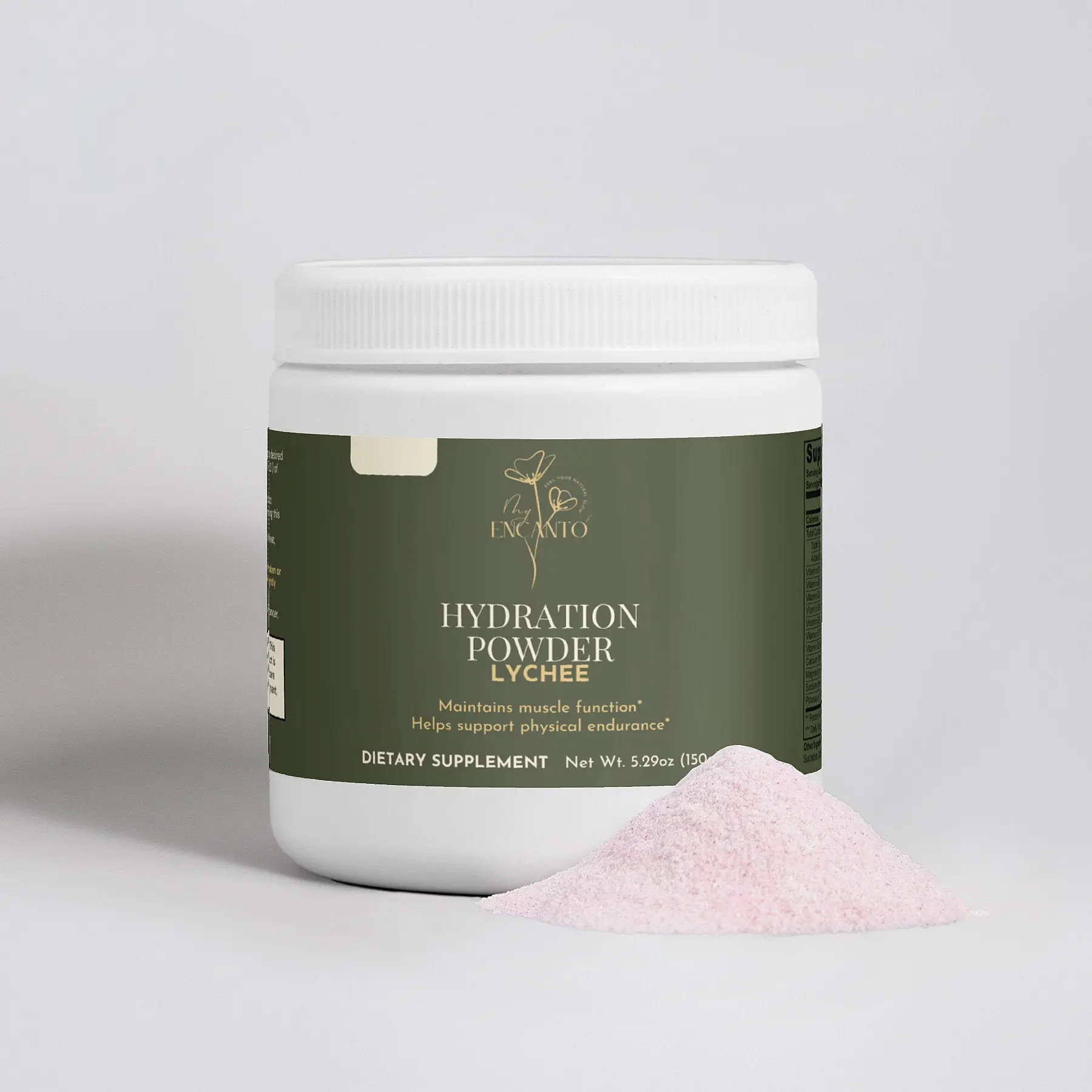 Hydration Powder (Lychee) Beverage Sugar Sweet Drinks