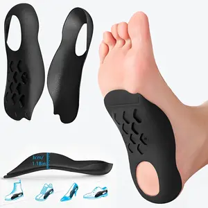 2pcs 3/4 Flat Foot Arch Pads, High Arch Support Shoe Insoles, For Men Women, Suitable For Flat Feet, High Arch - Increase The Force Area On The Sole Of The Foot Footwear Comfort Bedroom Nail